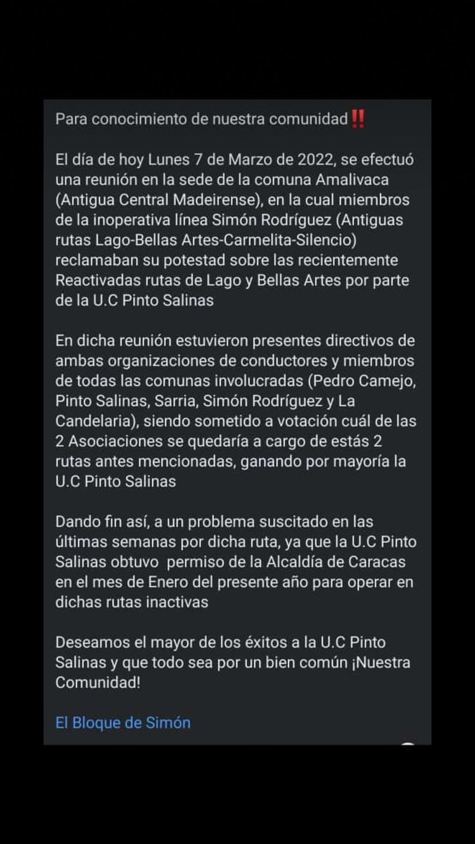 #ATENCION informacion para conocimiento de nuestra comunidad ⚠️⚠️

Leer lo escrito en la imagen o en nuestra Fan page en Facebook

¡Estamos Para Informar!
<a href="/elbloquedesimon/">El Bloque de Simón</a> <a href="/KisaMendoza/">Kisaí Mendoza ॐ</a>