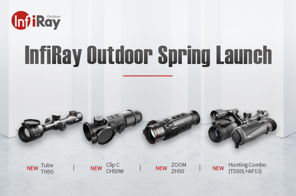 TH50 top end thermal rifle scope; Clip on CH50W expand your outdoor journey into the night with your day scope;ZOOM ZH50 can switch between 25mm and 50mm FOV up to 2600m;Hunting combo TD50L&amp;AP13 suit for group hunting activities. 
Follow official website: infirayoutdoor.com