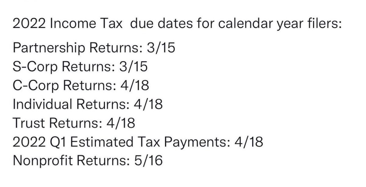TacticalTaxPrep's tweet photo. The IRS will increase interest rates starting in April, that means filing late will cost you more money 💵 https://t.co/nnI9LGzpyx