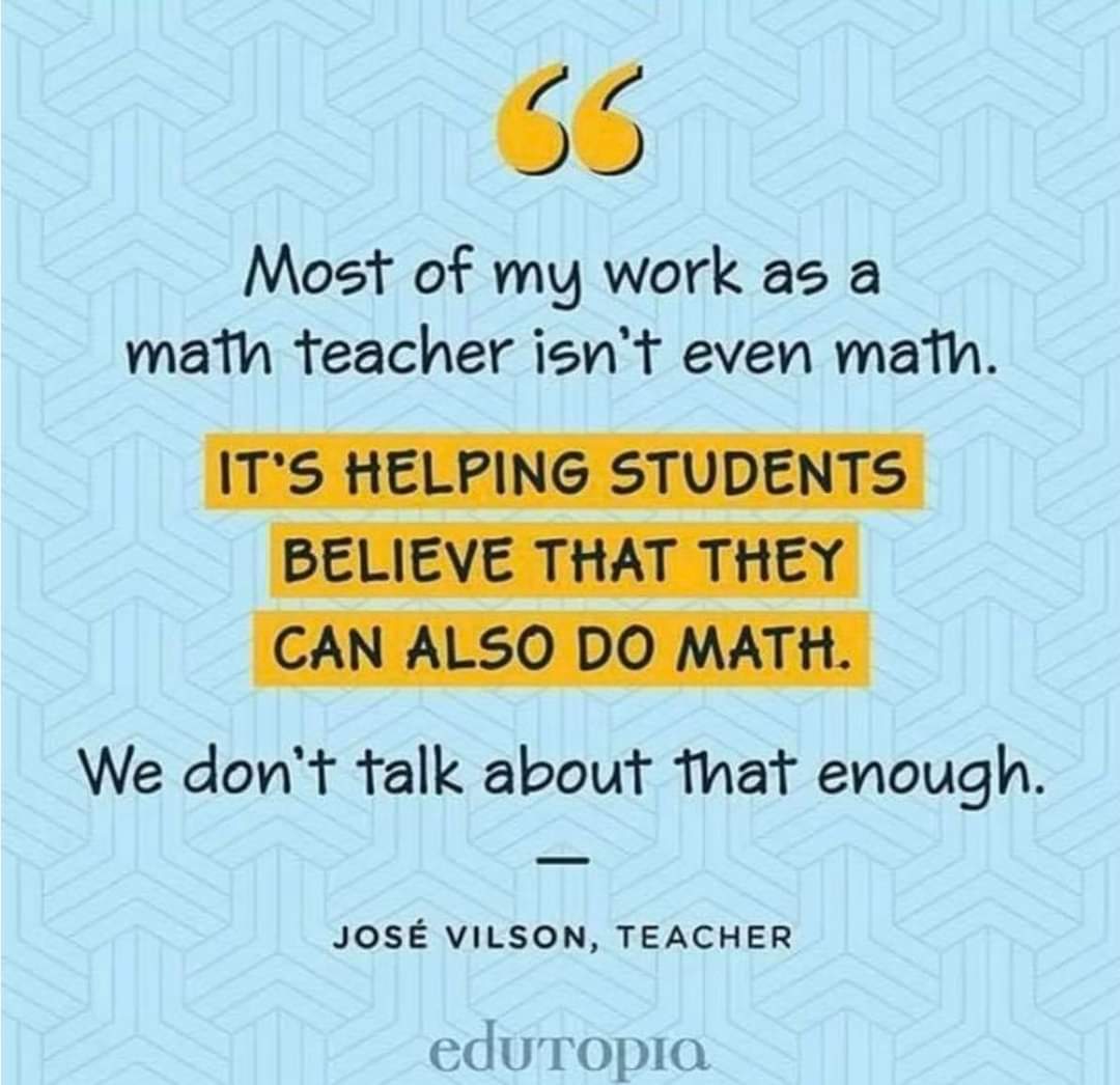 teachergoals's tweet image. This is important! 🙌
📷 @edutopia