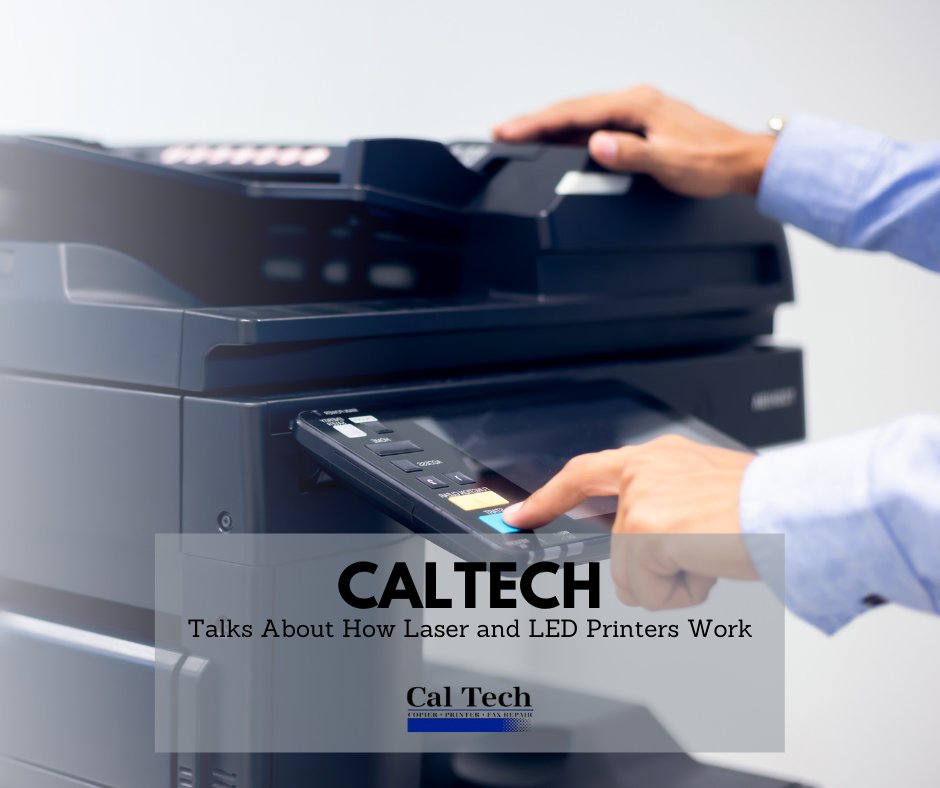 Cal_Tech_Copier's tweet image. Do you own a laser or LED printer? The printer repair service professionals tell us all about these two printers. 
bit.ly/3CkSasy

#printerrepairservice
#copierrepair