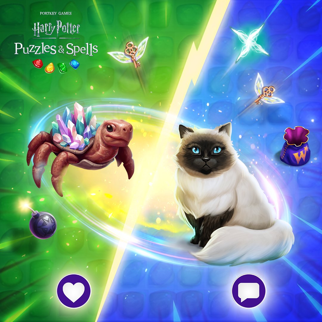 HPPuzzlesSpells's tweet photo. Soft or spiky makes a comeback, but with the Fire Crab now!
Like the post to vote for the Fire Crab! Comment on the post to vote for the Persian Cat if it is your favourite Magical Creature! Voting ends in 24 hours.
#PuzzlesAndSpells #FireCrab #PersianCat #MagicalCreatureMadness https://t.co/NRUUqkFLqF