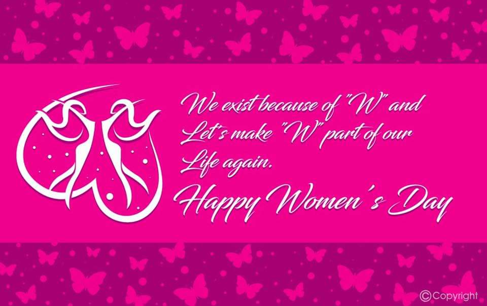 AdityaRPatro's tweet photo. The exquisite vehemence embraced with twinge &amp; filled with endearment has resulted in “We”.Yes, the genesis of “We” is “W”. Wishing every woman around the world a very #HappyWomensDay #HappyWomensDay2022
#InternationalWomensDay 
@Shi4Tech @Sharleneisenia @smaksked @KanezaDiane https://t.co/lOBzsvDepO