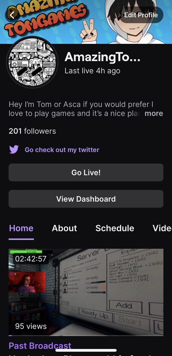 AmazingTomGames's tweet photo. 200 baby!!!🥳🥳 #twitch #twitchstreamer #gaming #Livestream https://t.co/9ae20l5mAs