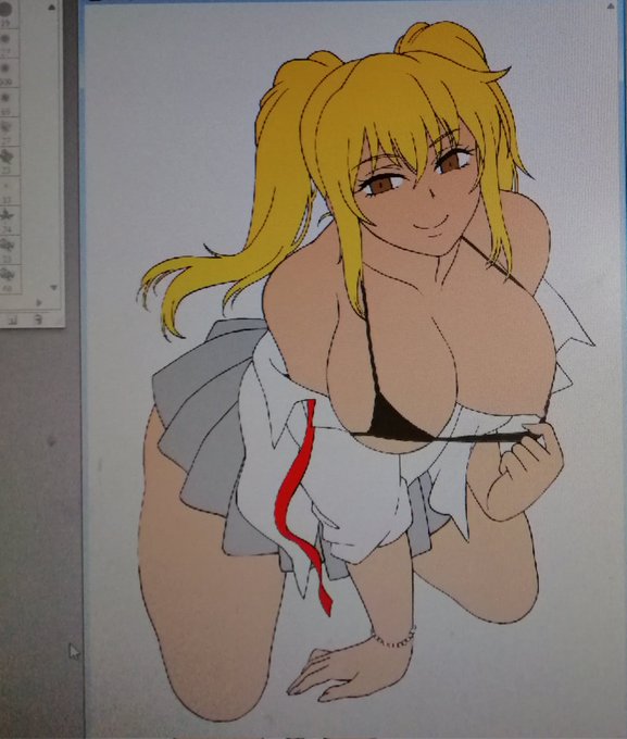 次のイラストは褐色肌だけどムキムキではございません。 