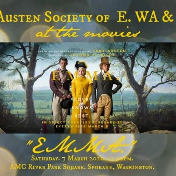 JASNA_EWANID's tweet photo. Region Member Monday! It's hard to believe the last time we met in person was two years ago today, for a showing of the new @emmamovie. Were you able to see the movie in the theater? What are your favorite things about this adaptation?
#Emma #MemberMonday #EmmaMovie #JaneAusten https://t.co/oUpjowW5eO