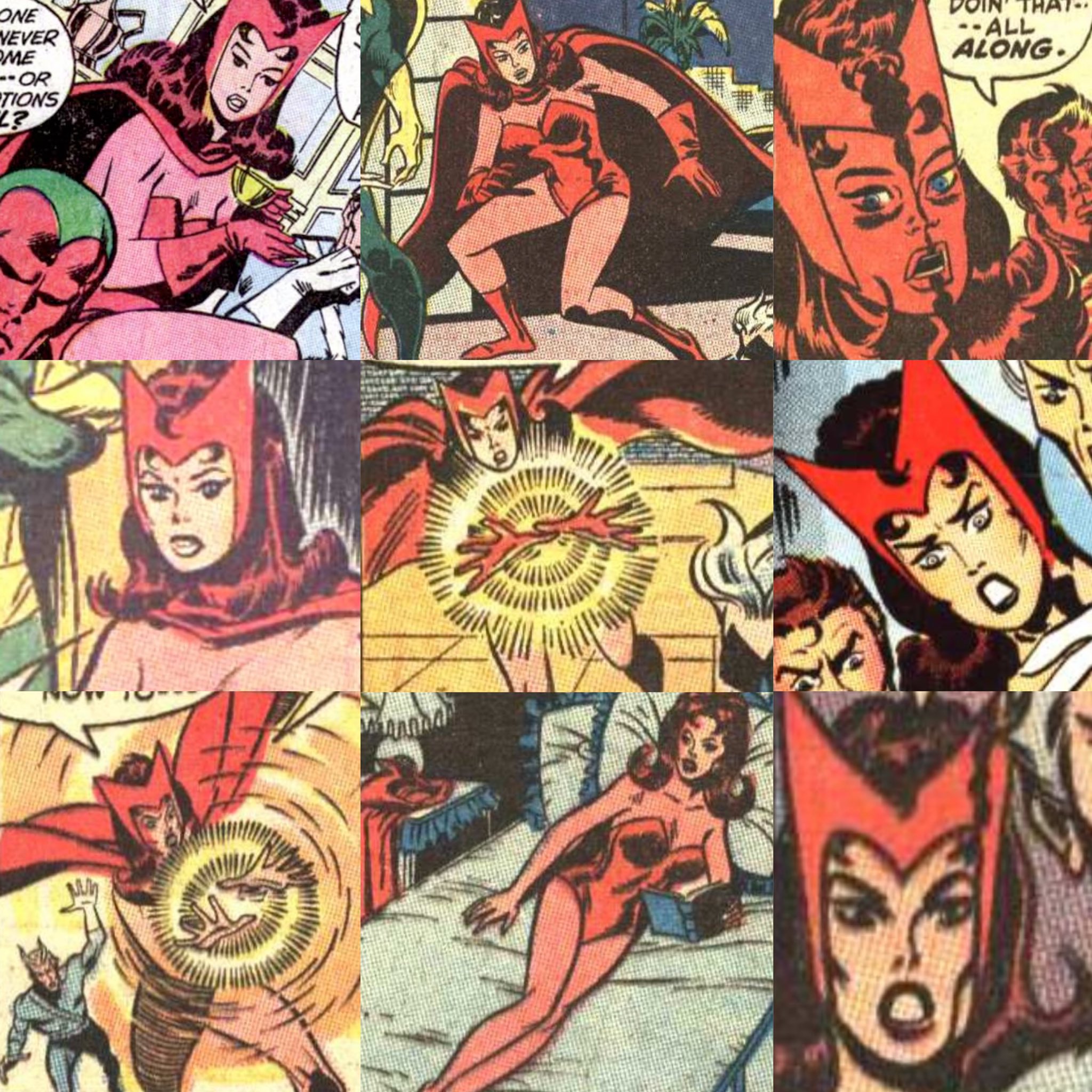 Scarlet Witch  Marvel comics vintage, Scarlet witch comic, Marvel posters