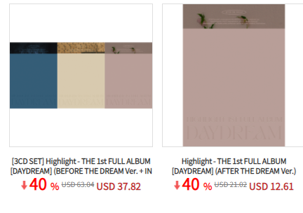 Ktown4u_IDN's tweet photo. 🇮🇩KTOWN4U Indonesia X @LIGHTINDONESIA

💽Highlight - THE 1st FULL ALBUM [DAYDREAM] 
✅BEFORE THE DREAM Ver. 
✅IN THE DREAM Ver.  
✅AFTER THE DREAM Ver.

🎁Poster

Link for new account ✍️https://t.co/32lvcZghrW
Link for purchase https://t.co/eC56NZXGJG https://t.co/dyD1xtfeTP