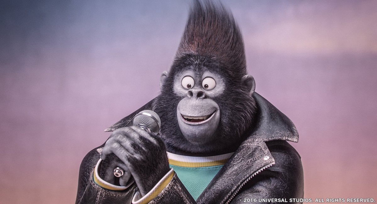 公式 フジテレビムービー S Tweet 映画シング 登場キャラクター アッシュ Cv 長澤まさみ 失恋したてのヤマアラシで パンクロックを愛する少女 ジョニー Cv 大橋卓弥 スキマスイッチ ギャングファミリーから抜け出し歌手を夢見るゴリラ 最新作公開