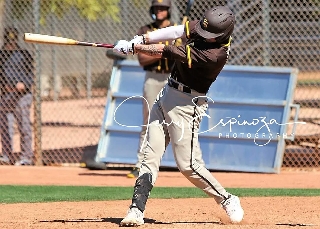 JEspinoza1634's tweet photo. San Diego Padres #6 prospect Jackson Merrill Padres minor league spring training 3/7/22. https://t.co/a29VTGp2I9