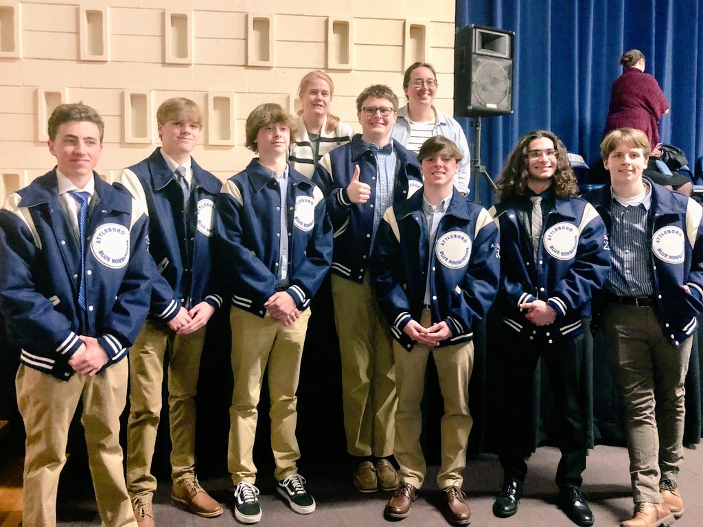 SWIM: Check out our latest crop of boys who EARNED their variety sports jackets! You are looking at sprinters, distance swimmers, top finishers, MVP's, state qualifiers, and school record holders! #BluePrideLivesHere @mhoule32 @AboroPrincipal