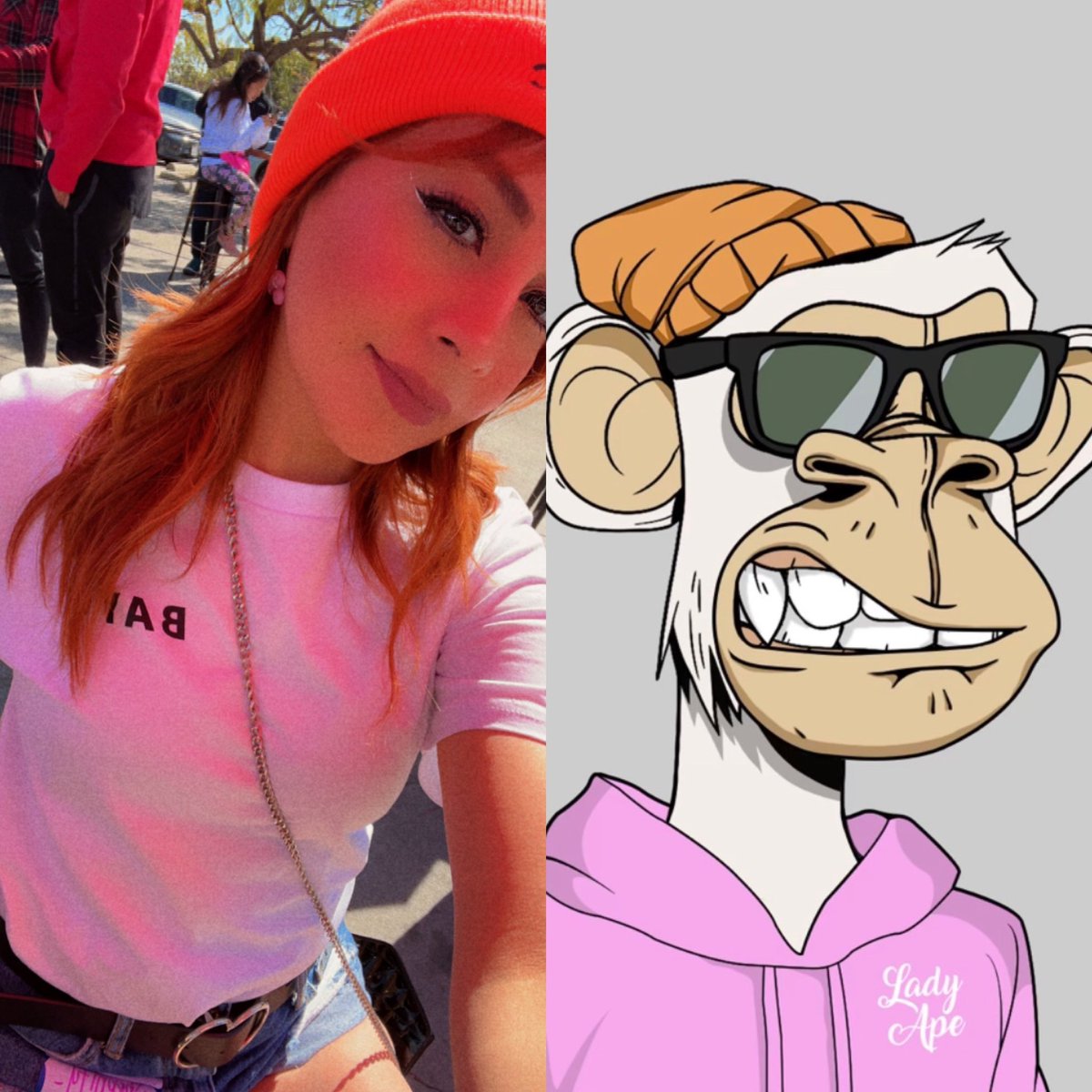 PerlzIsBored's tweet photo. Web 2 me Vs Web 3 me @BoredApeYC https://t.co/oYGhTt9TMp