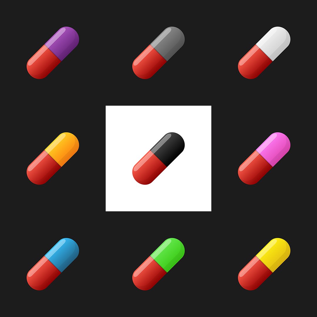 The Mad Hatter has rearranged the Red Pill with all of the other pills. His efforts require 10/6 of a nap... Quick, grab one while you can.

To enter: 
• Follow
• Like &amp; RT
• Choose Pill
• Drop ETH Wallet

Number of Winners: Many

Ends in 48 hours...

#freenfts #NFTGiveaway