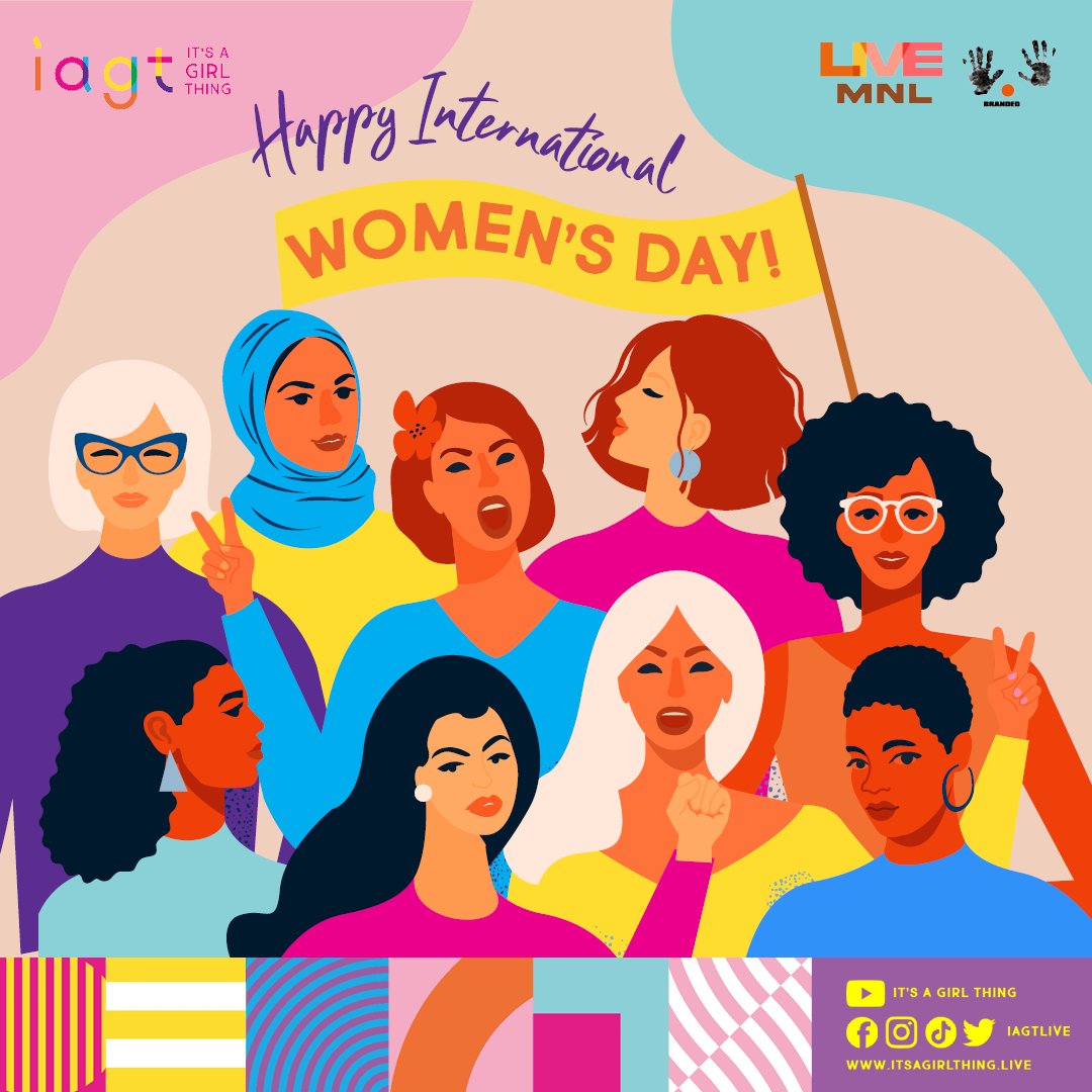 From all things fab, to freedom and equality — these are all girl things. 💅 Happy International Women's Day!💞