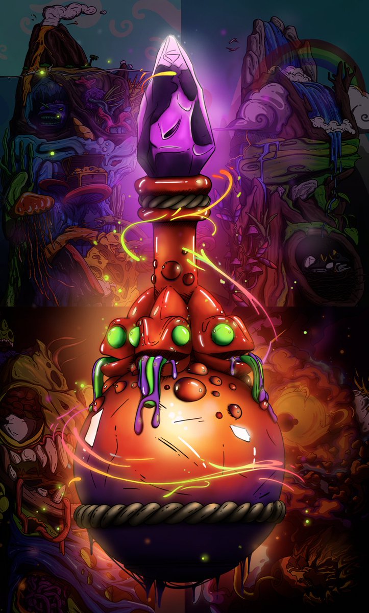 Chameleon_NFT's tweet image. The Chameleon Collective Faction Wars – Season 2 has begun...  Make sure you support your factions this week to earn a special faction-only potion! #ChamFam