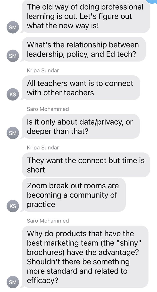 Just a few of the concerns coming up as our team facilitates a shared conversation across #edtech stakeholders at #SXSWEDU in Austin!  <a href="/EdResearchWorks/">Dr. Sarojani Mohammed</a> <a href="/KripaSundar/">Dr. Kripa Sundar</a> <a href="/eleblanc1224/">Elizabeth LeBlanc</a>