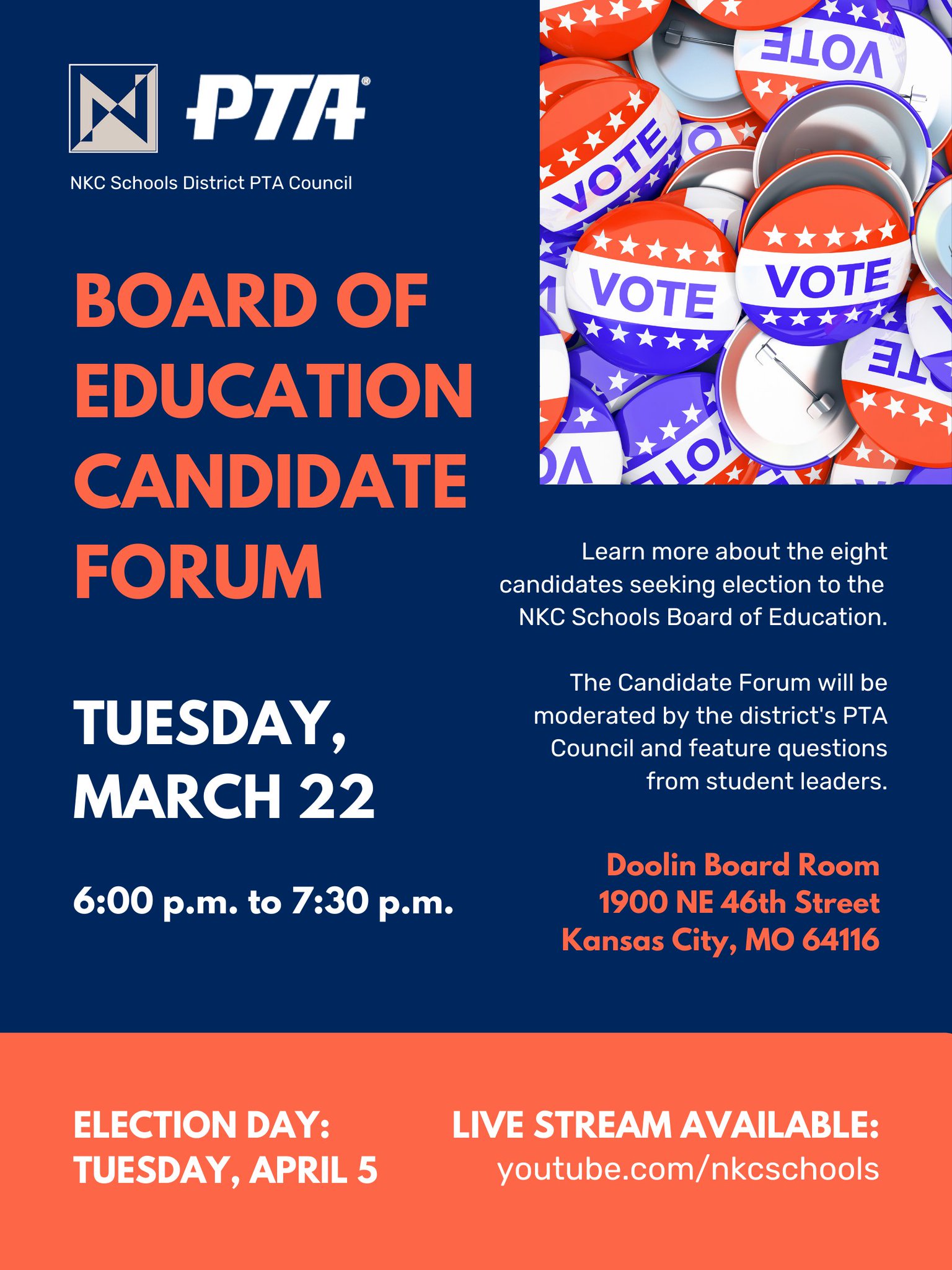 NKC Schools on Twitter "NKC Schools' District PTA Council will host a