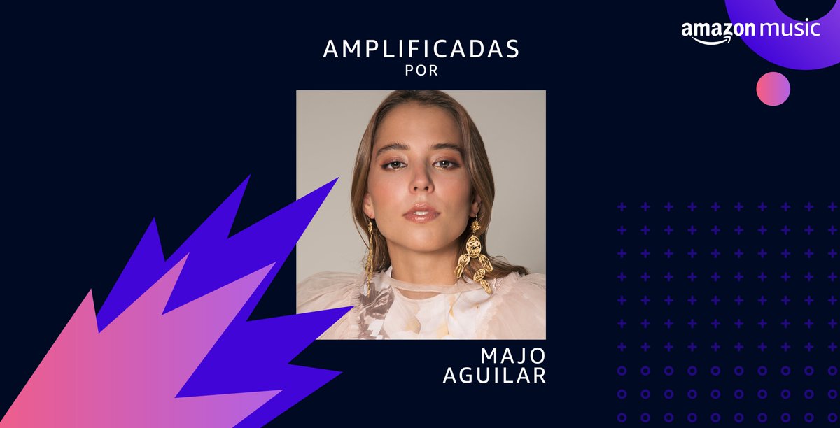 AmazonMusicMX's tweet photo. #MajoAguilar comparte con ustedes y #AmazonMusicMx su playlist #AMplificadas para poner en alto las voces de sus influencias musicales. 💜🎶 ¡Escúchala ahora! https://t.co/Tc6b9pd2Cr https://t.co/mtY27bQkg6