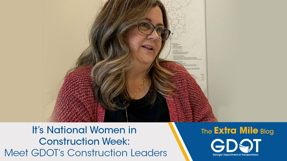 GADeptofTrans's tweet photo. As #WICWeek2022 kicks off, we highlight two women who share their experience working in the construction field at GDOT. Read the latest #ExtraMileBlog to learn more about their journey: https://t.co/BygdYgSWcM
@GDOTNW @GDOTATL https://t.co/W1buEEWZbS