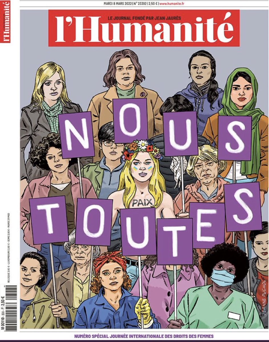 Apourceau's tweet photo. Le #8mars2022 sans cesse revendiquer l’égalité #professionnelle et #salariale en #2022 toujours un combat https://t.co/TPweqTP7gu