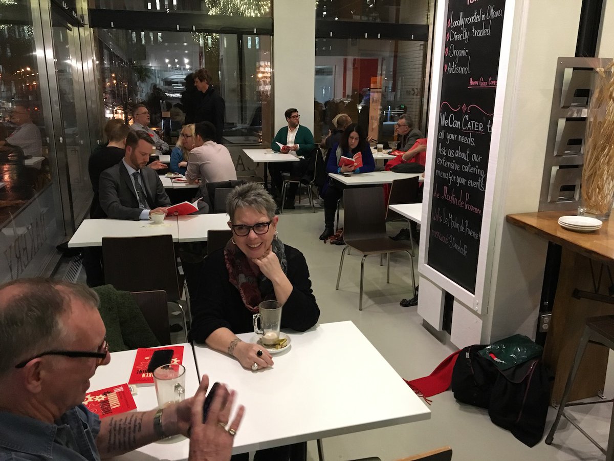 journo_dale's tweet photo. Hard to believe it’s been five years since my book launch. Thanks again to everyone who showed up, and who has since read #UnbrokenMachine. @dundurnpress https://t.co/dgZxkn5896