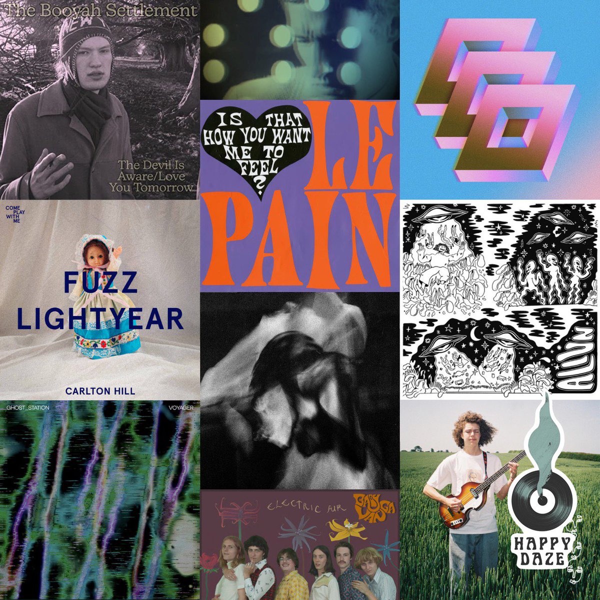 🎧 WHAT WE’RE LISTENING TO…

Happy MonDaze playlist update with Ghost_station, Fuzz Lightyear, Dim Imagery, Le Pain, @mylesnewmannn, Baby Vanga, Rancho Relaxo, @pablospaintings, The Booyah Settlement and Sancho Panza.

...listen and like >> linktr.ee/HappyDazeAlways