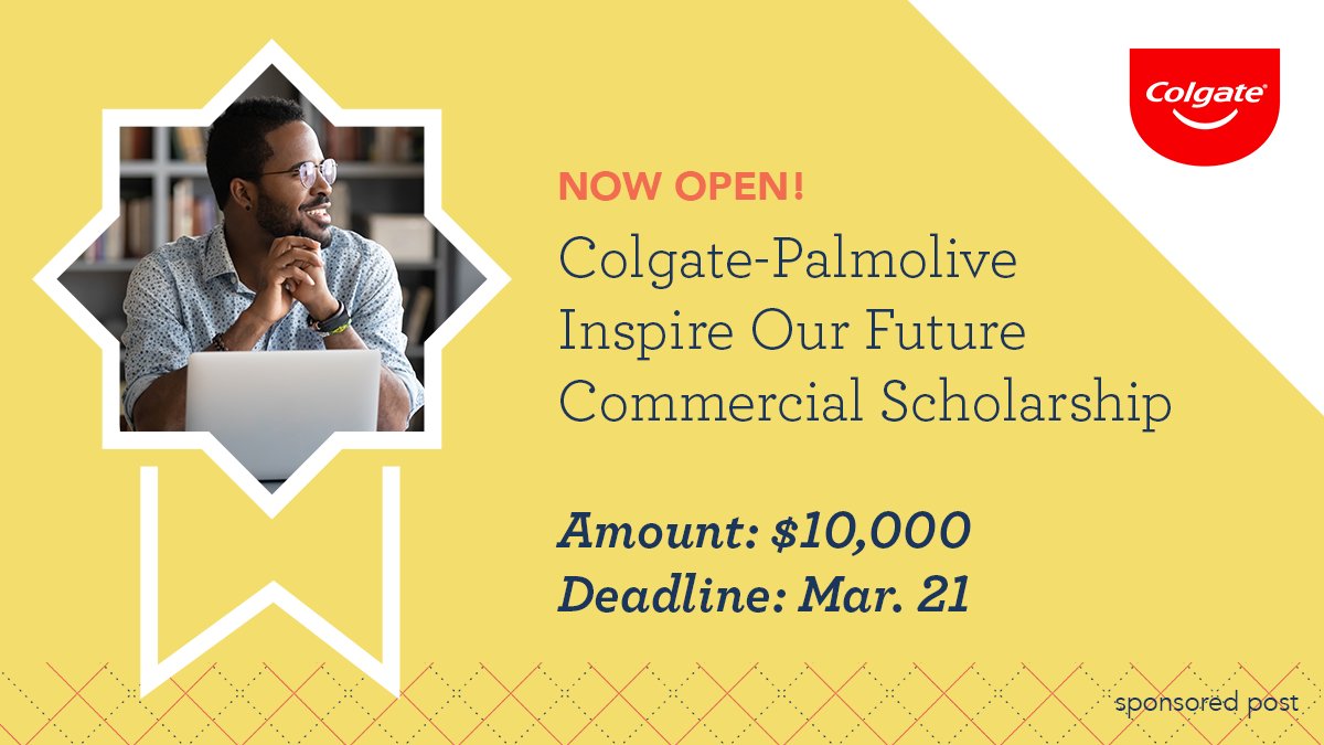 ScholAmerica's tweet photo. Just two weeks left to apply for the renewable $10,000 Inspire Our Future Commercial Scholarship from @CP_News! Current college students who identify as Black/African American and who are pursuing sales or marketing majors can apply before March 21 at https://t.co/HrUc6RI52x. https://t.co/jrx1VszyNu