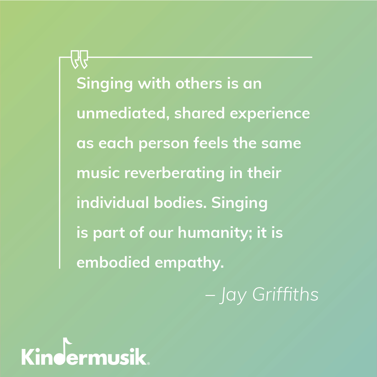 MyLittleConserv's tweet image. Music is one of the most effective ways to teach our children how to find, celebrate, and seek out common ground. It is the ultimate force for GOOD.
#kindermusik
#earlybraindevelopment
#musicandempathy
#musicclassforbabies
#musicclassfortoddlers
#musicclassforkids