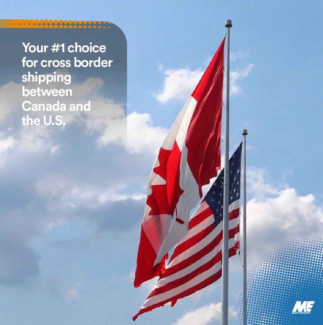 Looking to ship your products between Canada and the U.S.? 🚛

We can help you! Our services include LTL, FTL &amp; over dimensional for all kinds of freight.

For questions or quotes, don’t hesitate to contact us.
mightyexpedite.com

#logistics #trucking #shipping