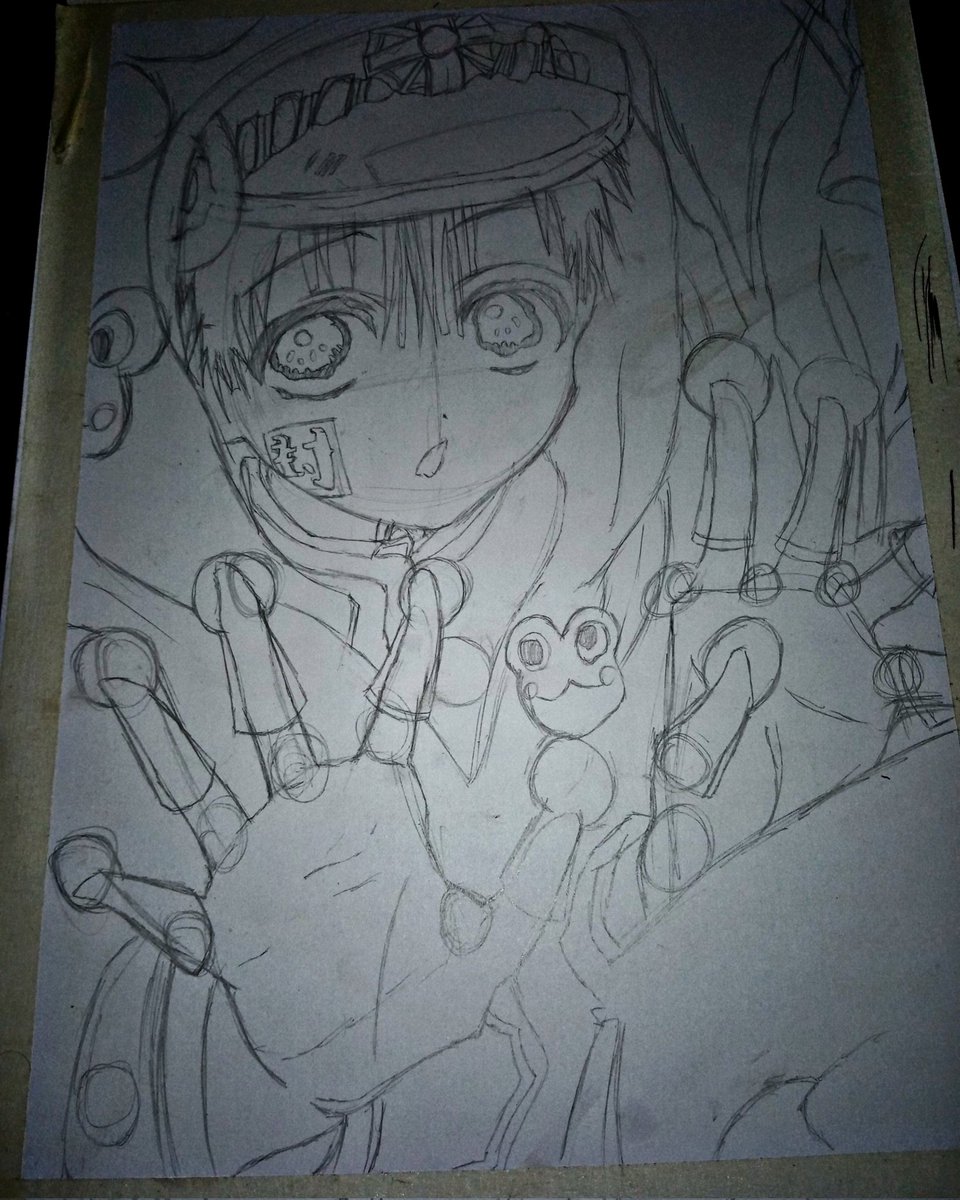 Draw_Dua's tweet photo. Terminando boceto eh comenzando delineado 🙈

#drawing #hanako #habakokun #anime #boceto #dibujo #draw https://t.co/2EDGpwJO7t
