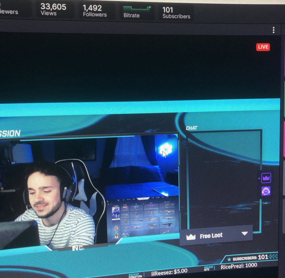 Thank you for helping us achieve our sub goal of 100+ 🏆

My community is the greatest of people.

Ordered the Omen Cosplay and it’ll arrive next month ✔️

Also, I’m live now, grinding ranked Twitch.tv/incede