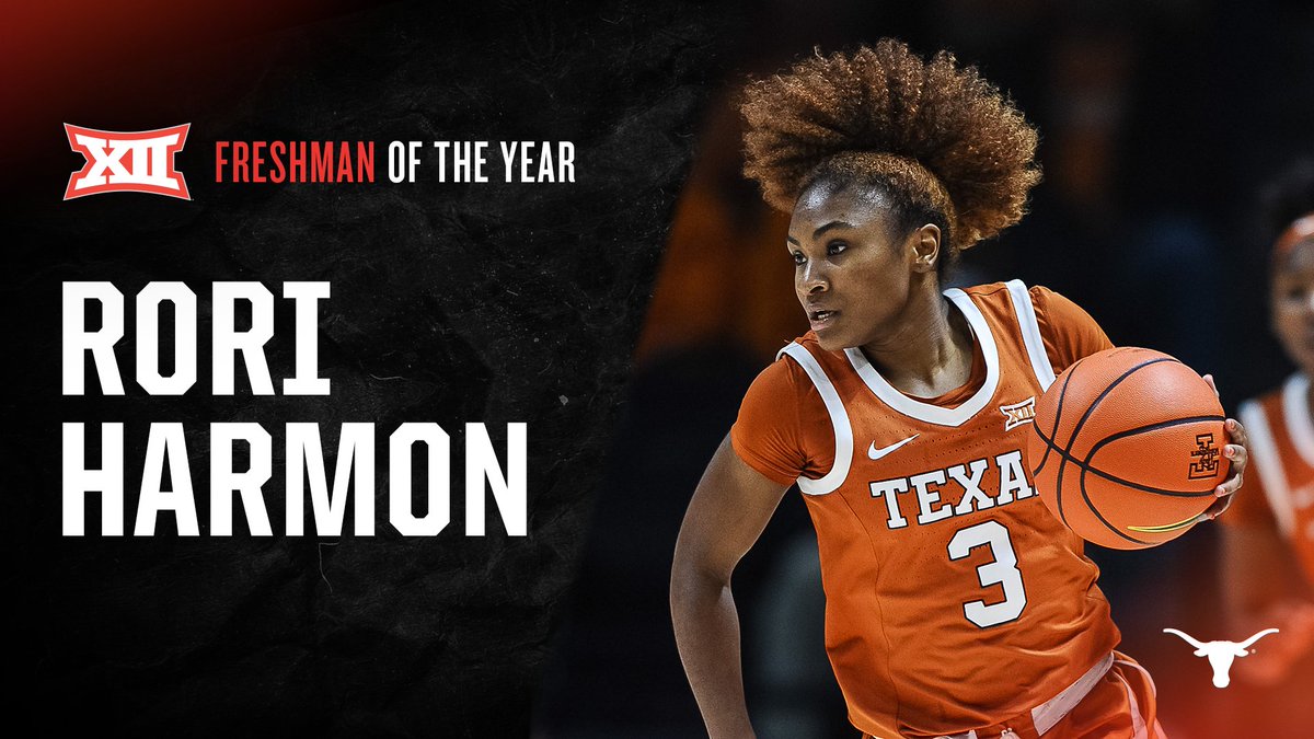 Big12Conference's tweet photo. π #Big12WBB π
π«ππ¬π‘π¦ππ§ π¨π ππ‘π ππππ«
Rori Harmon, @TexasWBB
π° https://t.co/VQ809n4fYo https://t.co/Kw77UMzy1k