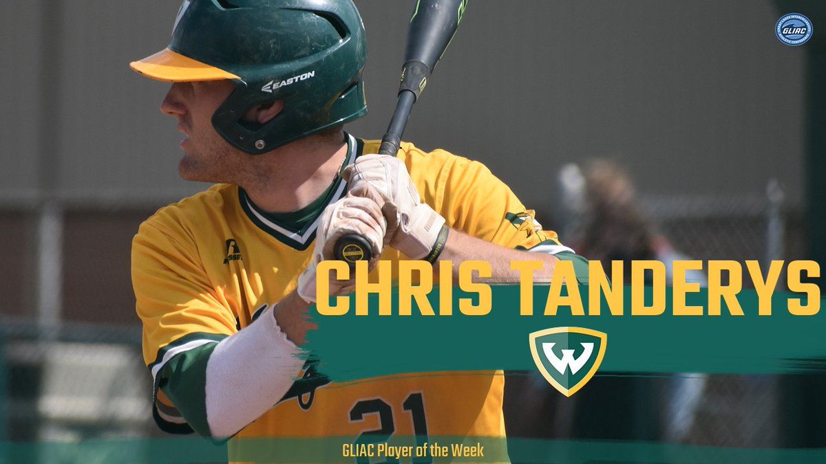 #WarriorBSB:  Chris Tanderys Named GLIAC Player of the Week

bit.ly/35Ez1pF

#WarriorStrong