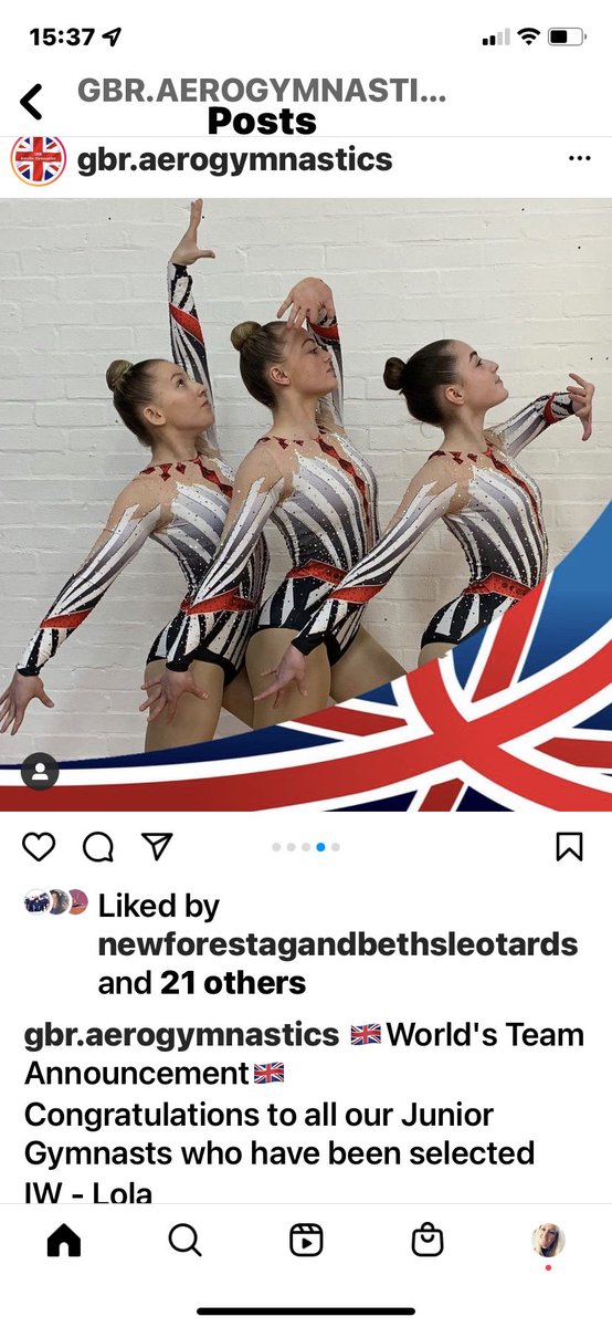 NatsbeNoodle's tweet photo. @TonyHusband what a remarkable journey these girls have had! There qualified 2020 for Worlds but were unable to compete due to Covid! https://t.co/xS0laO4CUc