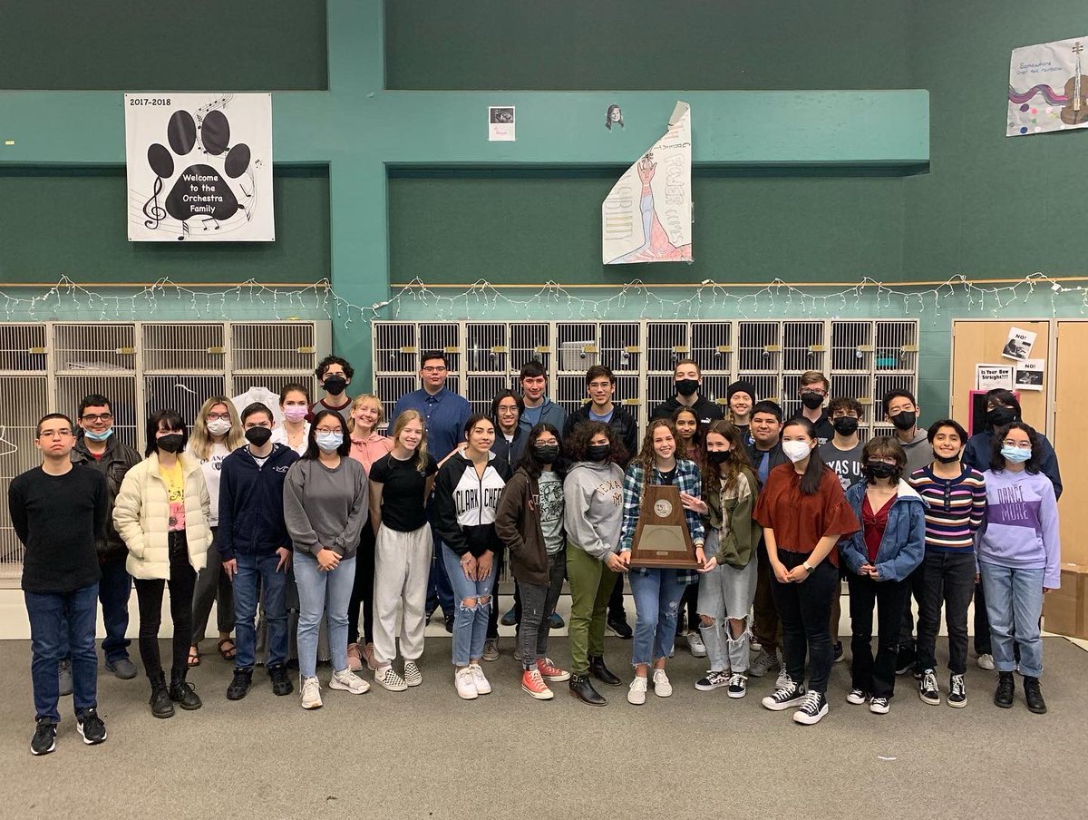 Clark HS Orchestra 🐾 tweet media