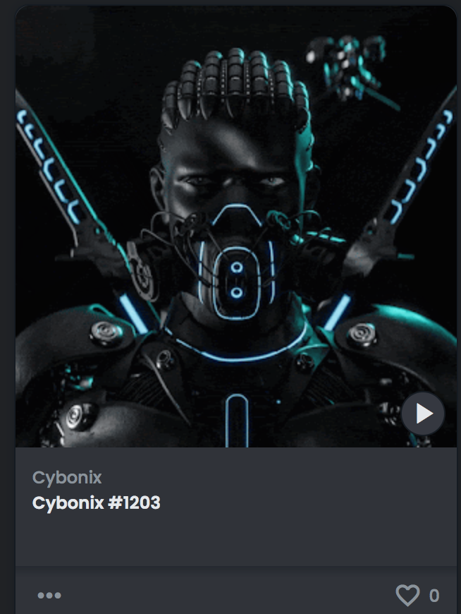TinybossO's tweet photo. @CybonixNFT I'm stoked! This project has an incredible dev team and an amazing roadmap! Go check 'em out! https://t.co/Q3ONNVAp0h