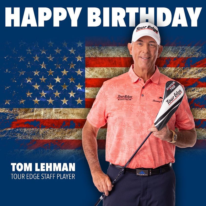 TourEdgeGolf's tweet photo. Happy birthday to the legendary Tom Lehman‼️
Our very own version of Captain America, Tom turns 63 years young today...He’s won 2X on Champions since joining #TeamTourEdge
We hope you enjoy your day, Tom!
#birthday #rydercup #captain #USA #pgatour #champions #touredge #exotics https://t.co/U65ZUBLPn5