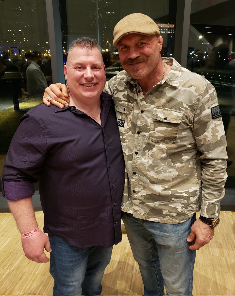 JonBruney's tweet photo. Always a great time hanging with UFC champ @Randy_Couture! https://t.co/xO3cpCsfNu