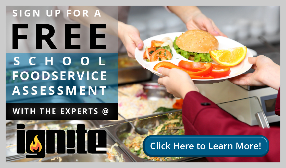 🏫It's National School Breakfast Week! 🏫

Learn how Ignite can help improve your #SchoolBreakfast operation by requesting a School Foodservice Assessment.  

☑️Click here to jumpstart new solutions for the most important meal of the day: ow.ly/ueiH50Ic4ZN

#nsbw22