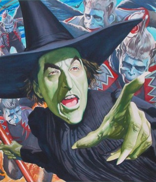 MissRinglets's tweet photo. Je me disais qu'elle me rappelait quelqu'un... #WickedWitchoftheWest #MagiciendOz #StalinElkrief @ruthelkrief https://t.co/P1XjqpWBms