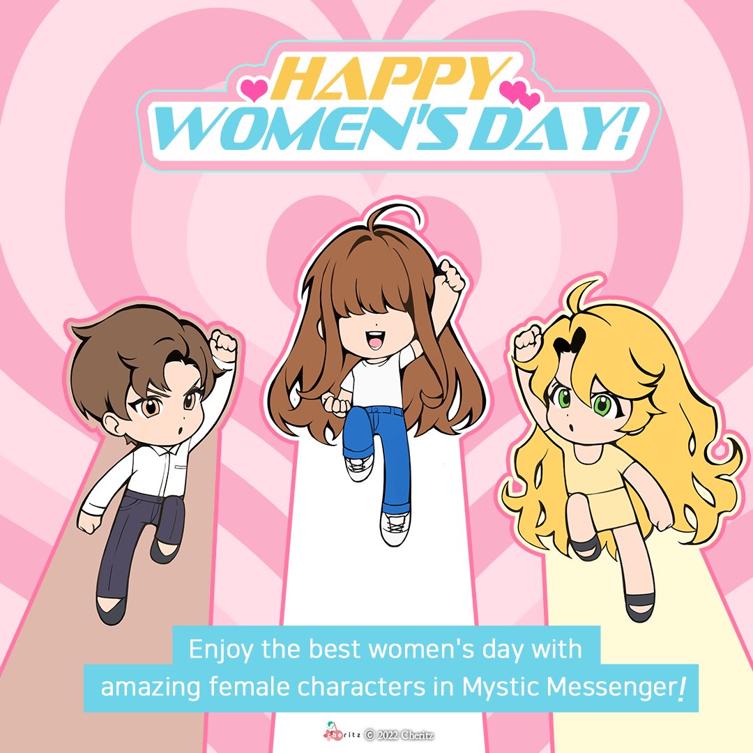 세계 여성의 날을 축하합니다!
Happy International Women's Day!