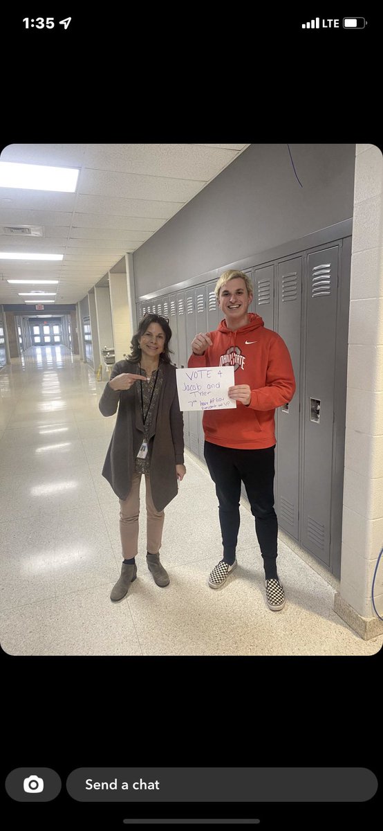 PresidentJacobK's tweet photo. Endorsement granted from THE Mrs.Groll!! 🤩🤩🤩 https://t.co/IMpahfSoRA