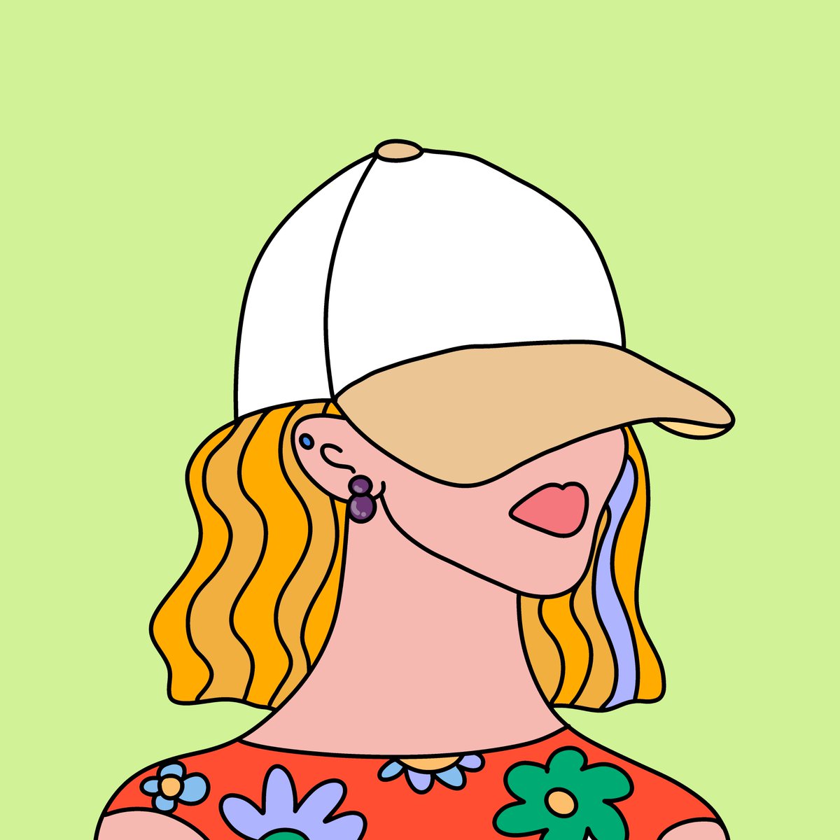Meet Rounded Crown #11.  This flower child is part of our 33 genesis drop, happening March 27th.

Want a chance to win this NFT?
1.  Like &amp; Retweet.
2.  Follow your girl <a href="/RoundedCrowns/">Rounded Crowns | A BIGLEAGZ PROJECT</a> 

🍀GL.👉The winner will be picked 3/26 @ 10:00am EST. 

Come say hi❤️
discord.gg/Wmew3gH2Ea