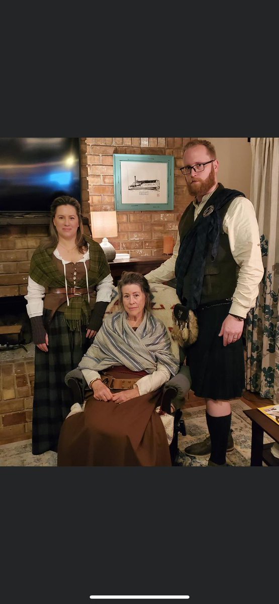 Our very serious family welcomed the new season of <a href="/outlander_starz/">Outlander Universe</a>

Congratulations <a href="/samheughan/">Sam Heughan</a>