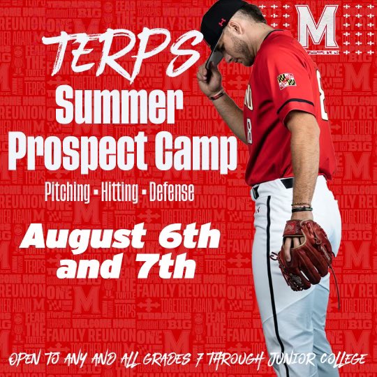 Want to be a #DirtyTerp 

Sign up today: events.abcsportscamps.com/eventregistrat…