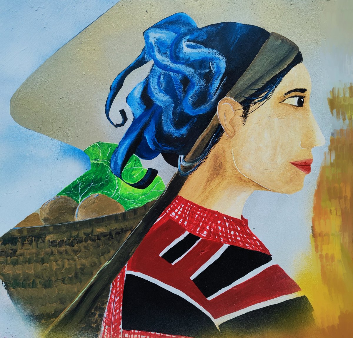 beautiful morning with this gorgeous lady
#PositiveVibes 
#beautiful 
#arts
#nftart 
#PaintWithLove 
#WomensDay