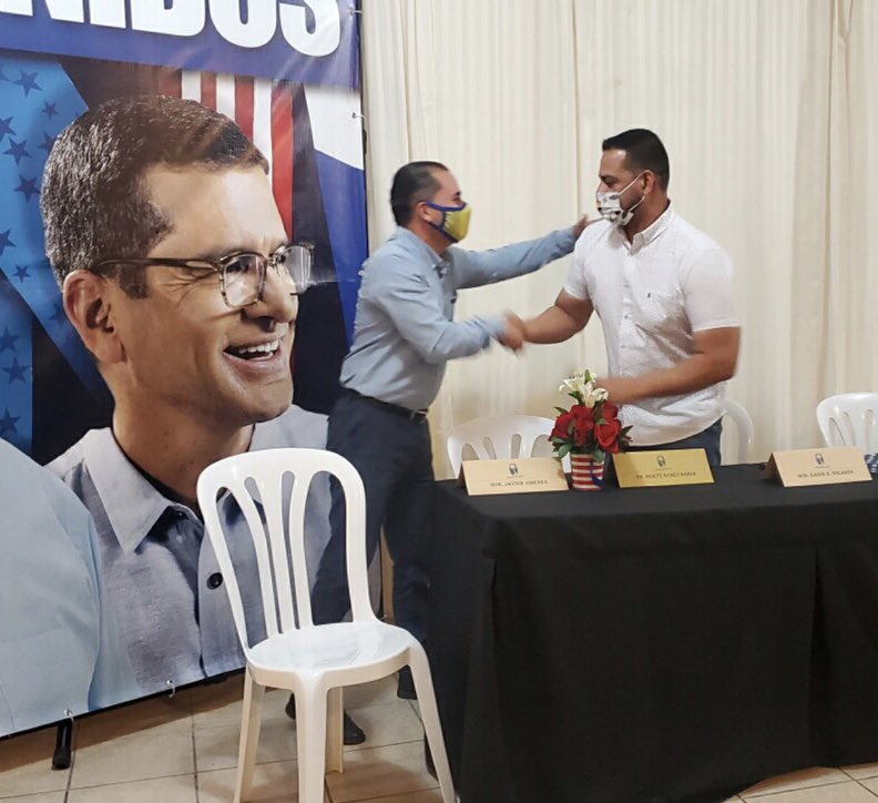 En la reunión regional del PNP.Siempre por el Oeste.