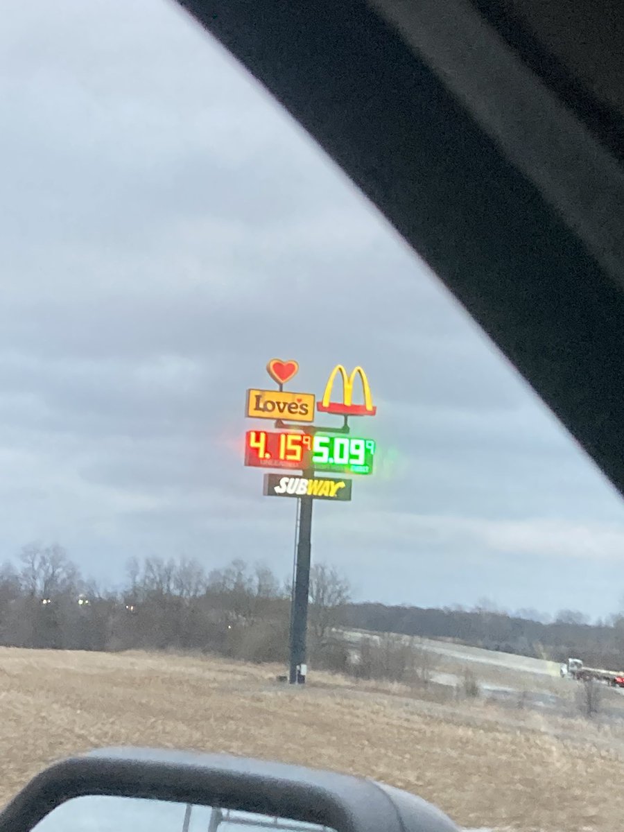 Dave_Vansickle's tweet photo. You know things are getting bad when the price of gas is higher than the GPA scale https://t.co/7SXFD0guu1