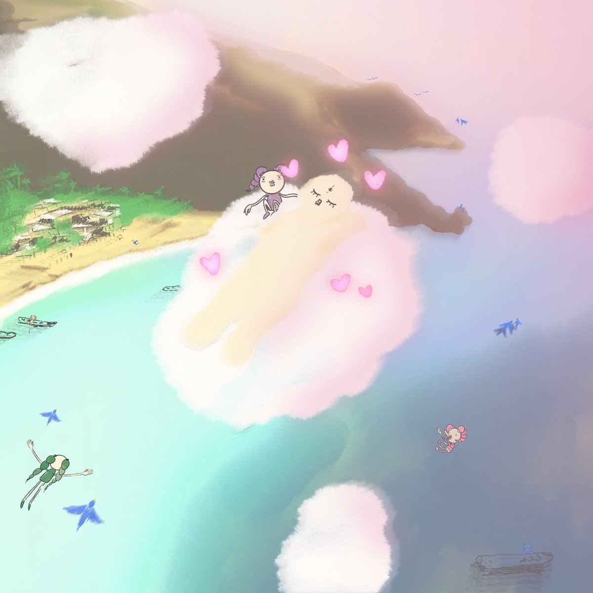 AVAuniverse111's tweet photo. CHILDHOOD DREAMS  ˘◡˘

“It might seem like time is not in our favor, but it is perfect, just like we planned” ☁️✨💖 

Available on @objktcom &amp; @HIC_AF https://t.co/NUH6rOUaRZ