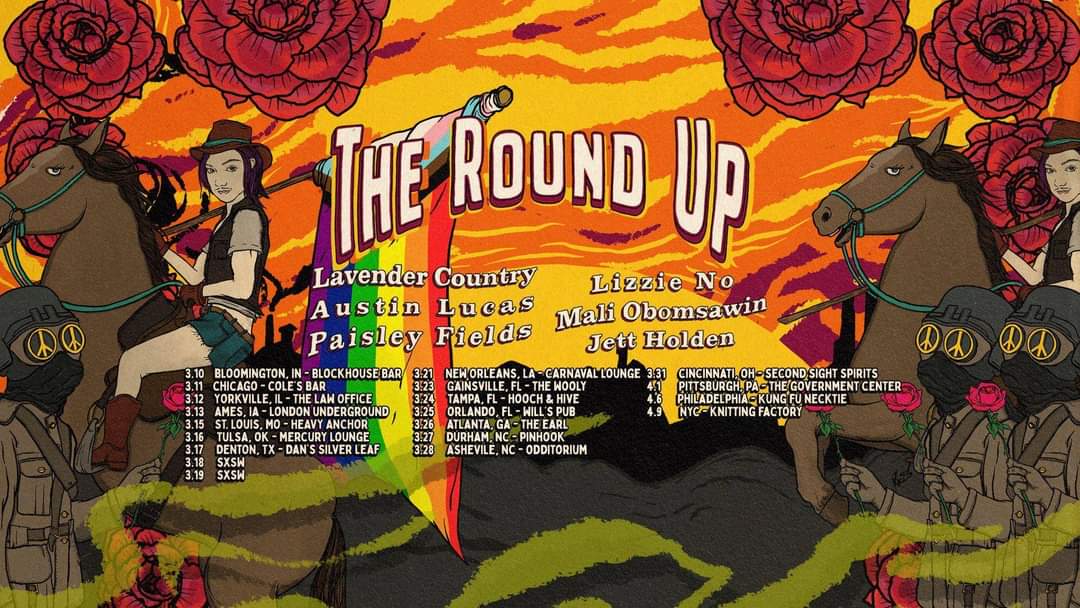 Dan's  Silverleaf is proud to be hosting the North Texas stop for The Round Up Tour, comprised of various queer country artists.  Doors at 3pm and show at 8pm.